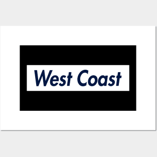 SUPER LOGO WEST COAST Posters and Art